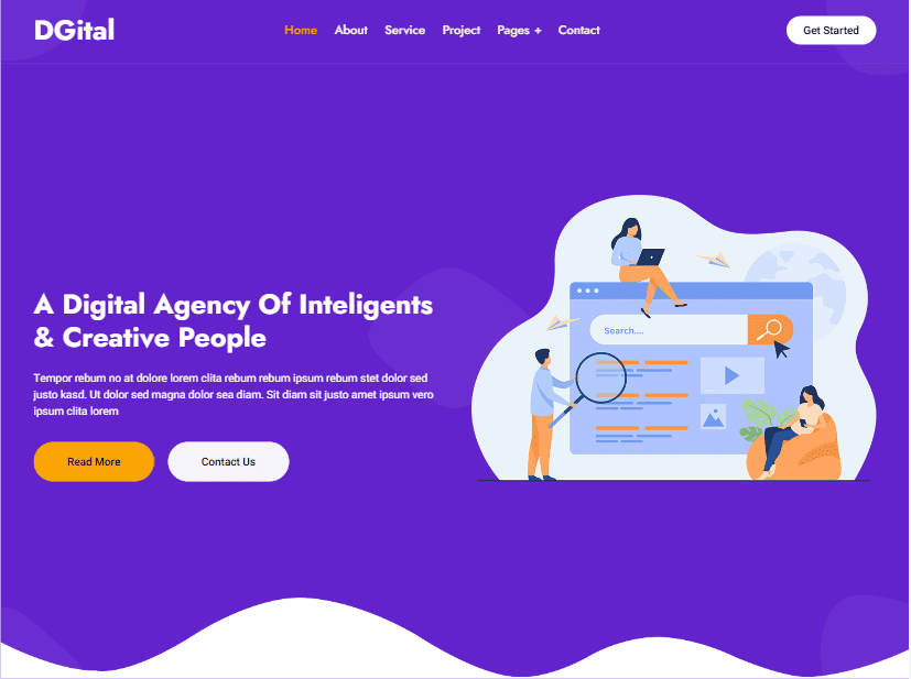 DGital Template Preview