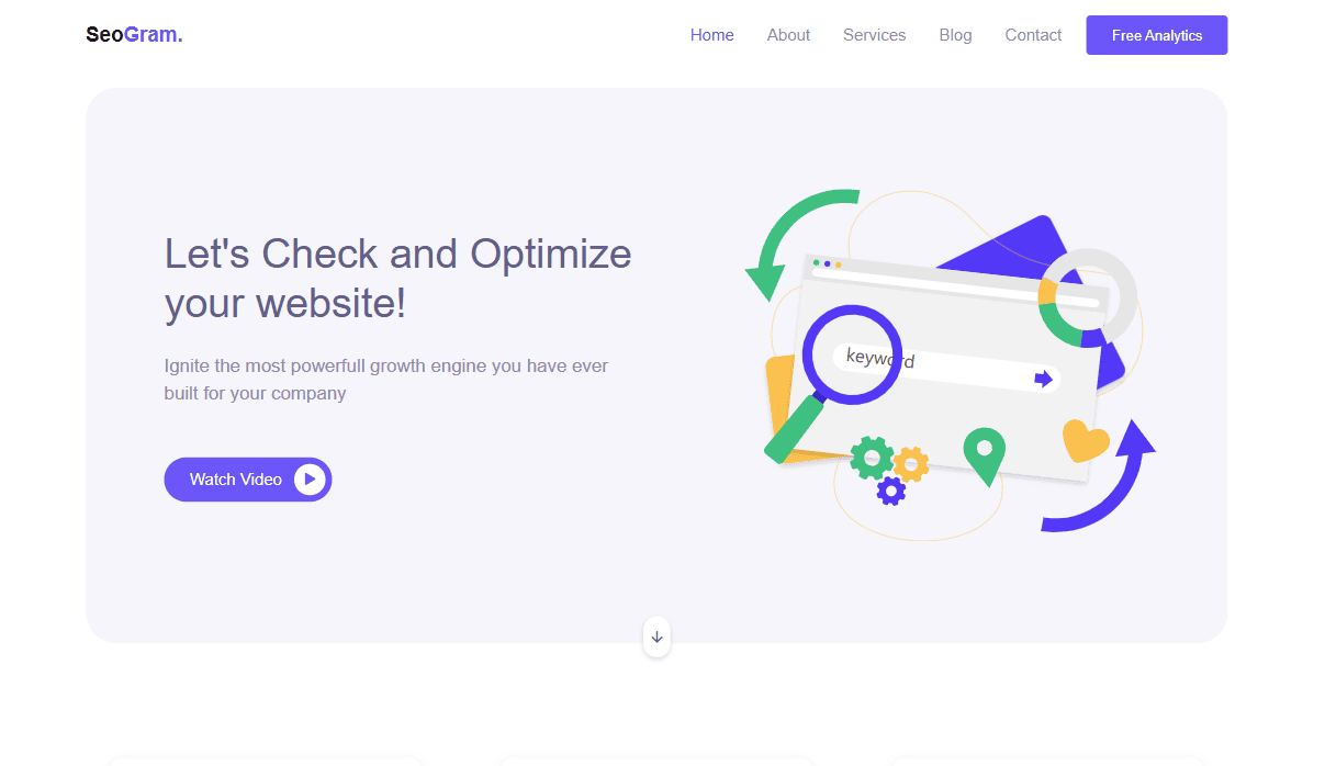 Seogram Template Preview